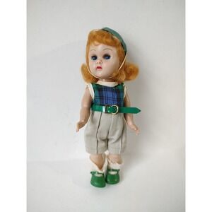 Vintage Vogue Ginny doll blonde in gym kids outfit walker
